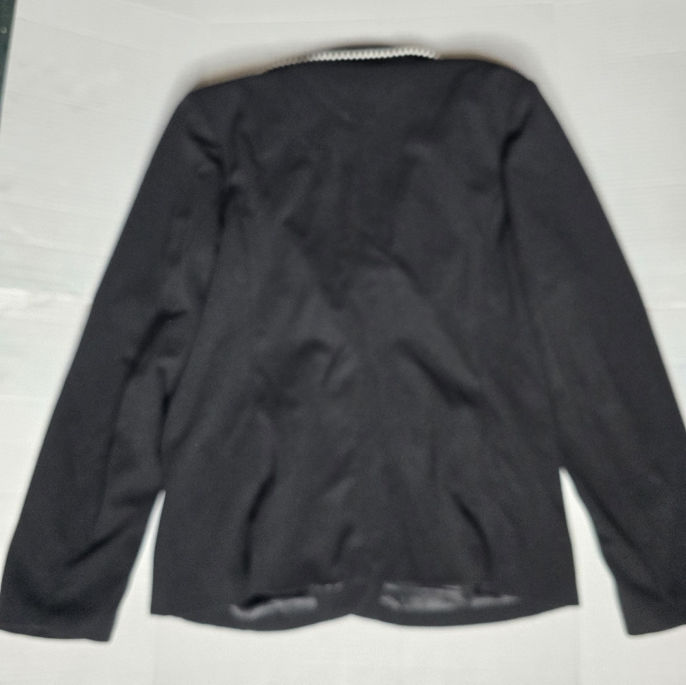 NWT Savanna Jane Pearl Trimmed Blazer - Picture 3 of 3